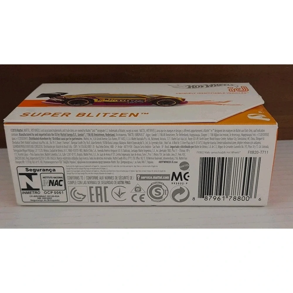 Hot Wheels ID: Super Blitzen HW Race Team Series 1 Multicolor‎ New In Box